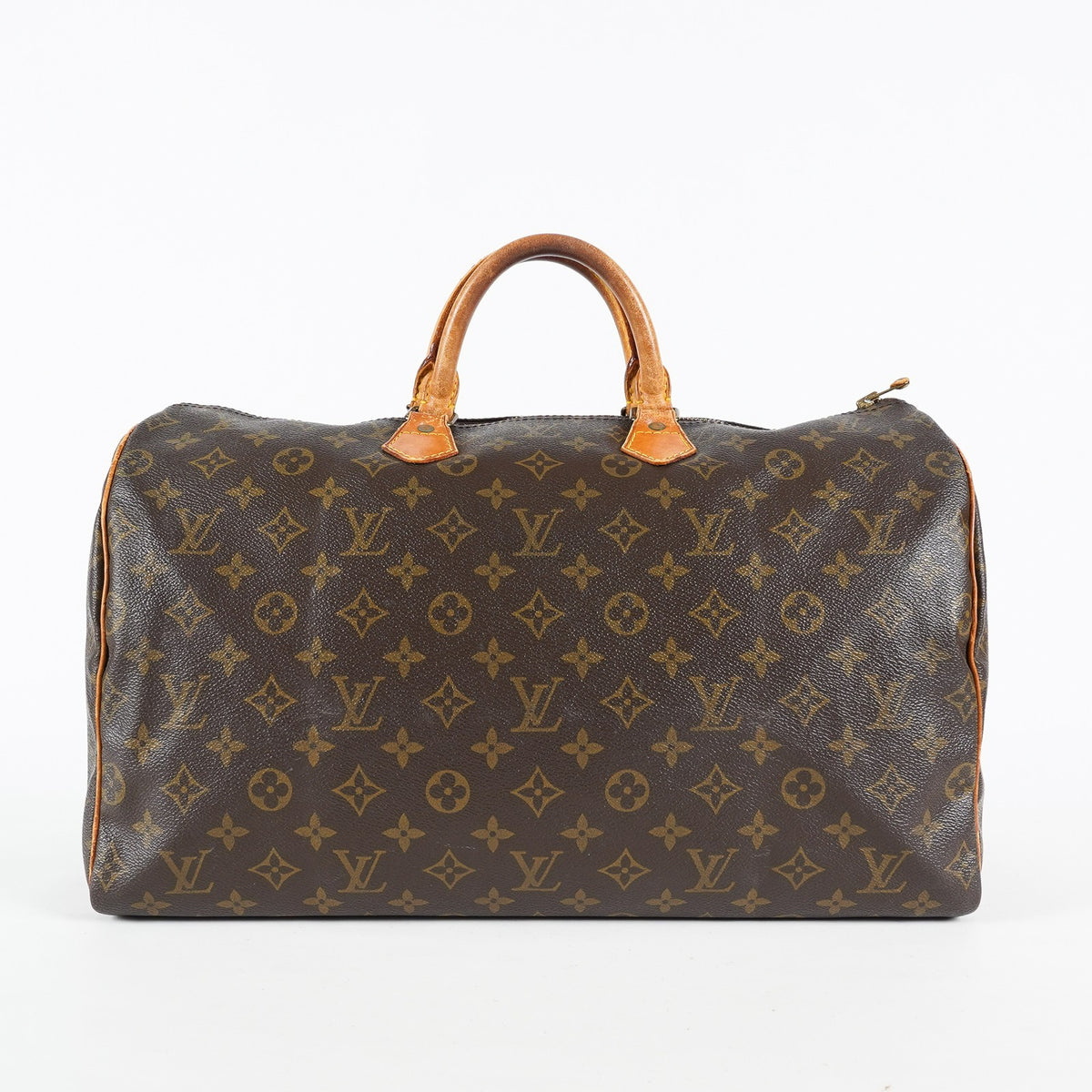 Louis Vuitton Speedy 40 M41522 Monogram Canvas Brown Used Handbag 09E194070006