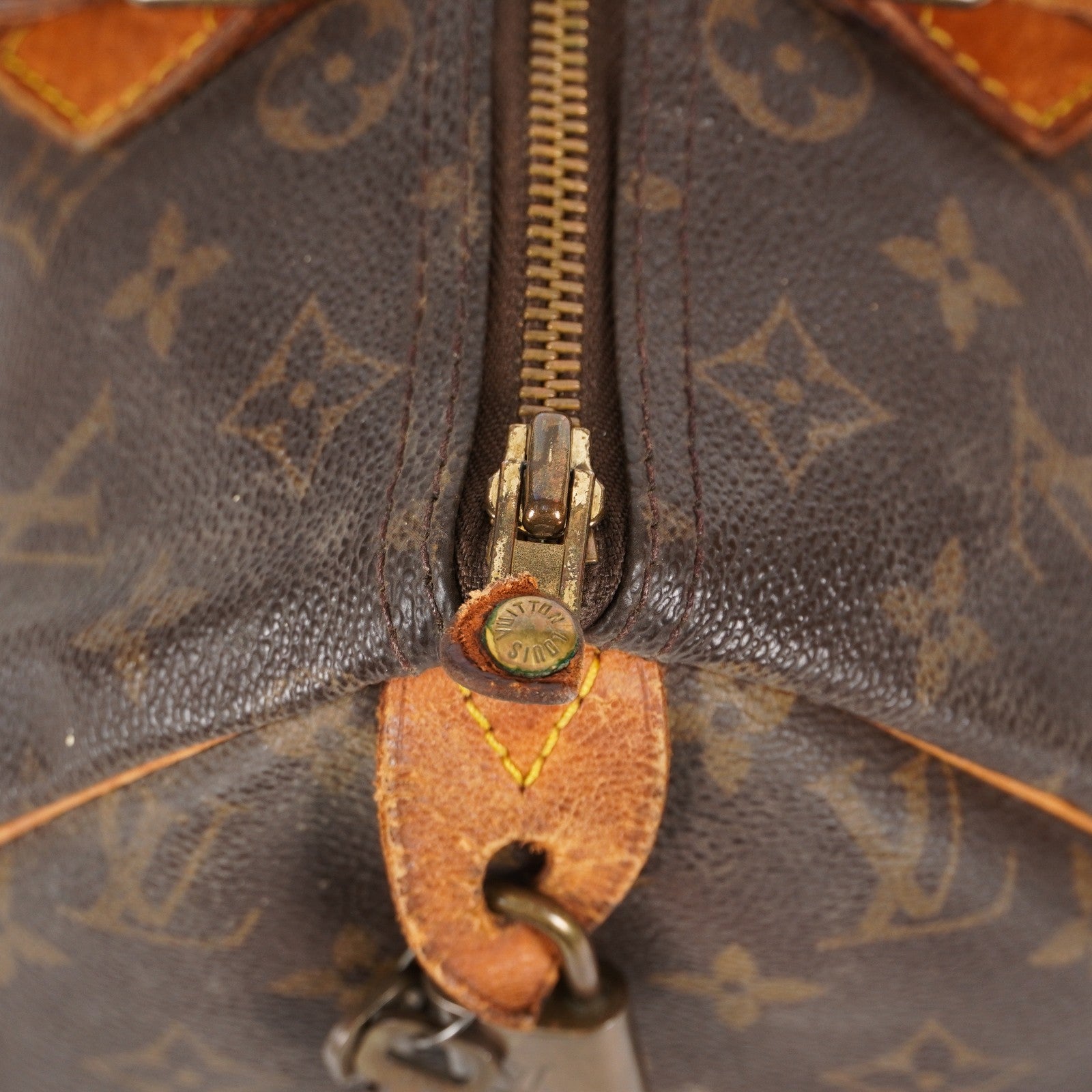 Authentic Louis Vuitton Monogram Speedy 30 Handbag M41526 vintage 06E344070012