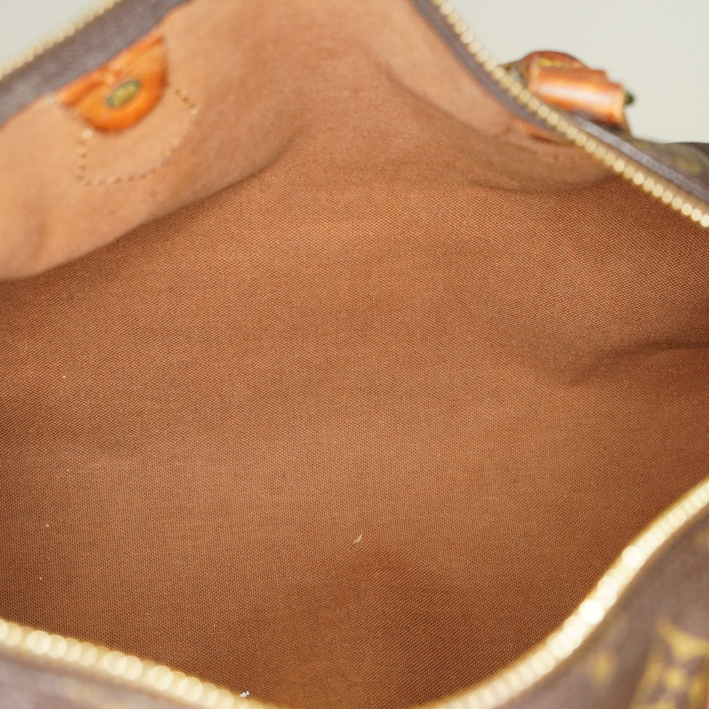 Louis Vuitton Monogram Speedy 30 Boston Handbag Brown Canvas M41526 07E124070030