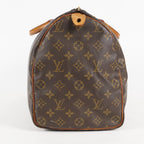 Authentic Louis Vuitton Monogram Speedy 40 Hand Boston Bag M41522 01E095830030