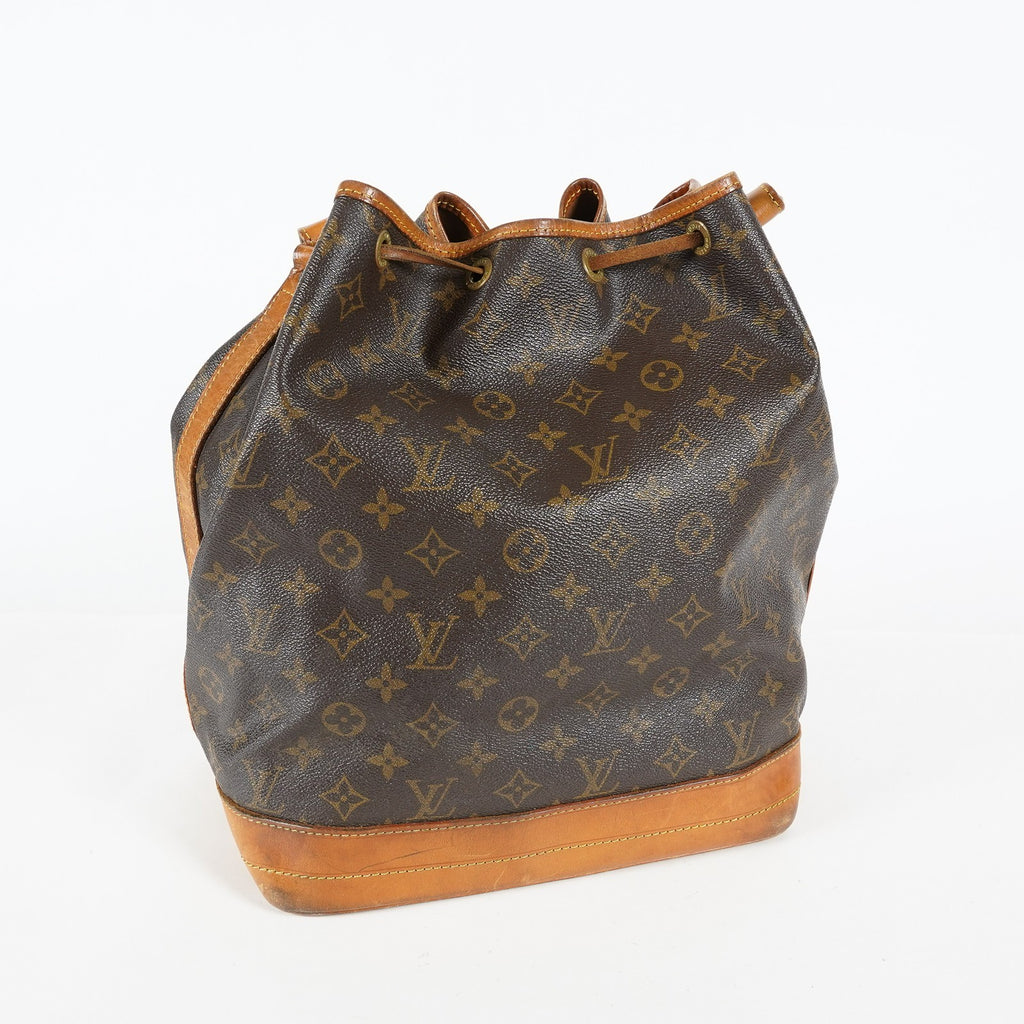 Louis Vuitton Noe M42224 Monogram Canvas Drawstring Shoulder Bag 09M404532008