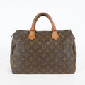 Louis Vuitton Monogram Speedy 30 Hand Bag M41526 Brown Vintage Used 07P034273507