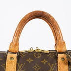 Louis Vuitton Keepall 50 M41426 Monogram Canvas Boston Bag Used 08E043300006