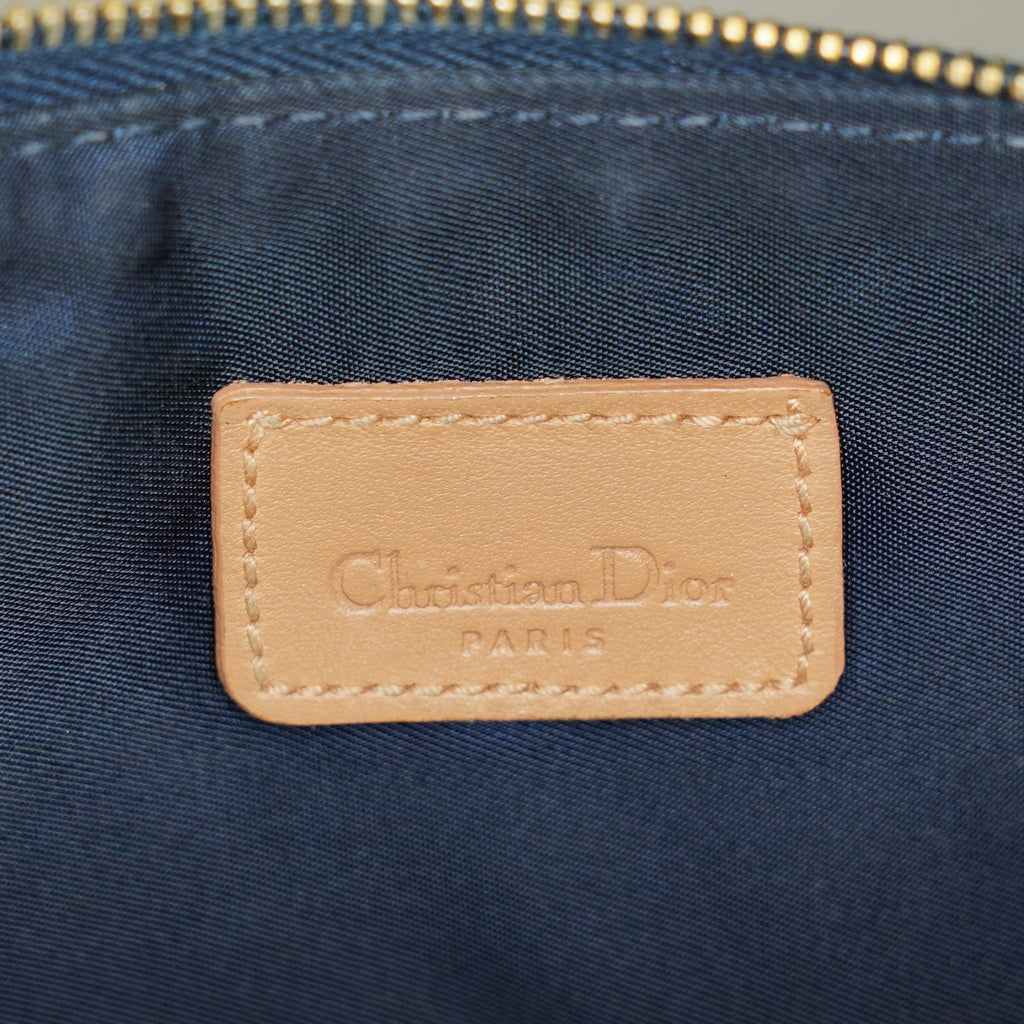 Christian Dior Trotter Blue Denim Mini Saddle Bag 02A115548405