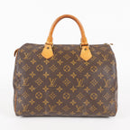 Authentic Louis Vuitton Monogram Speedy 30 Handbag vintage M41526 06E115948810