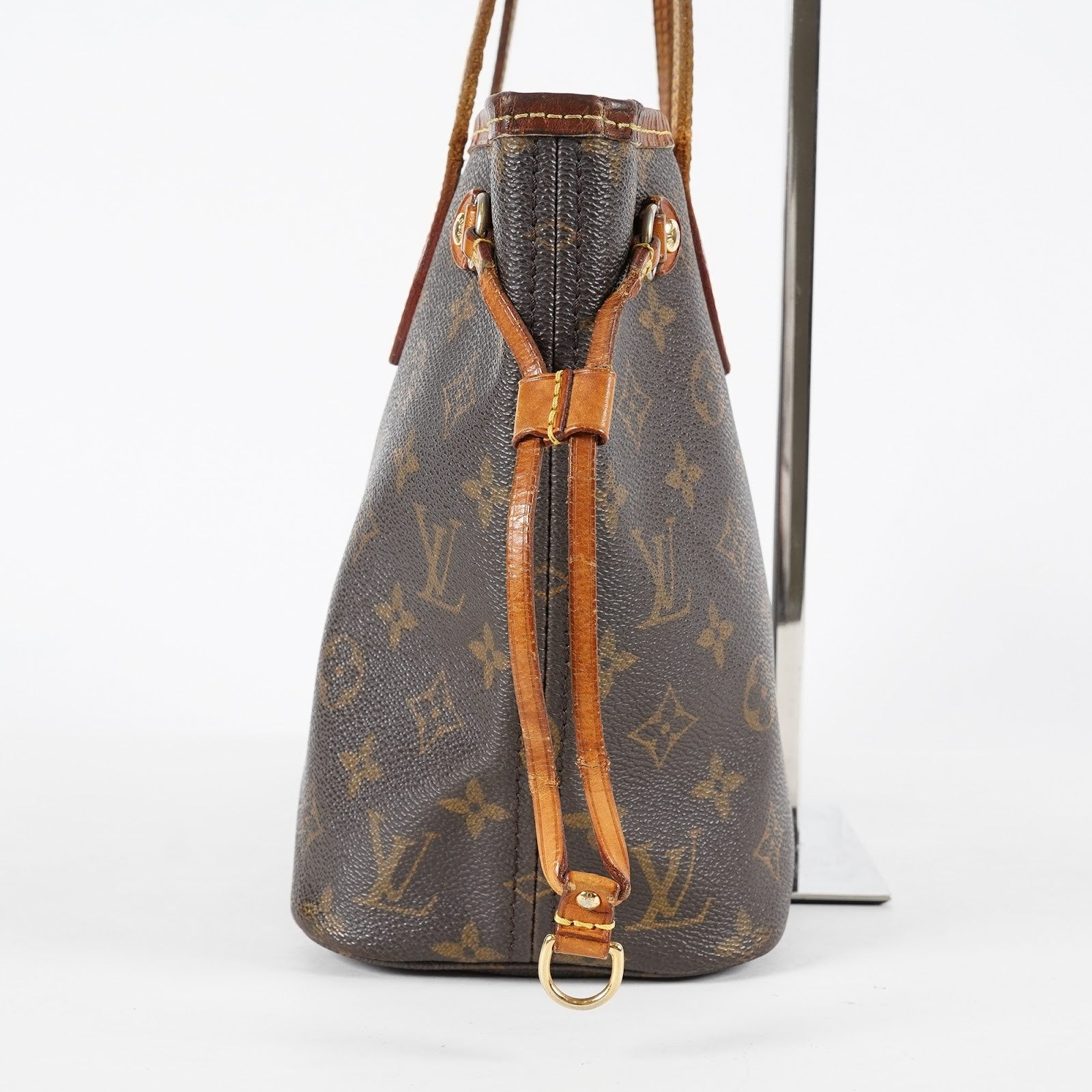 Louis Vuitton Neverfull PM Monogram Canvas Tote Shoulder Bag M40155 08E385170010
