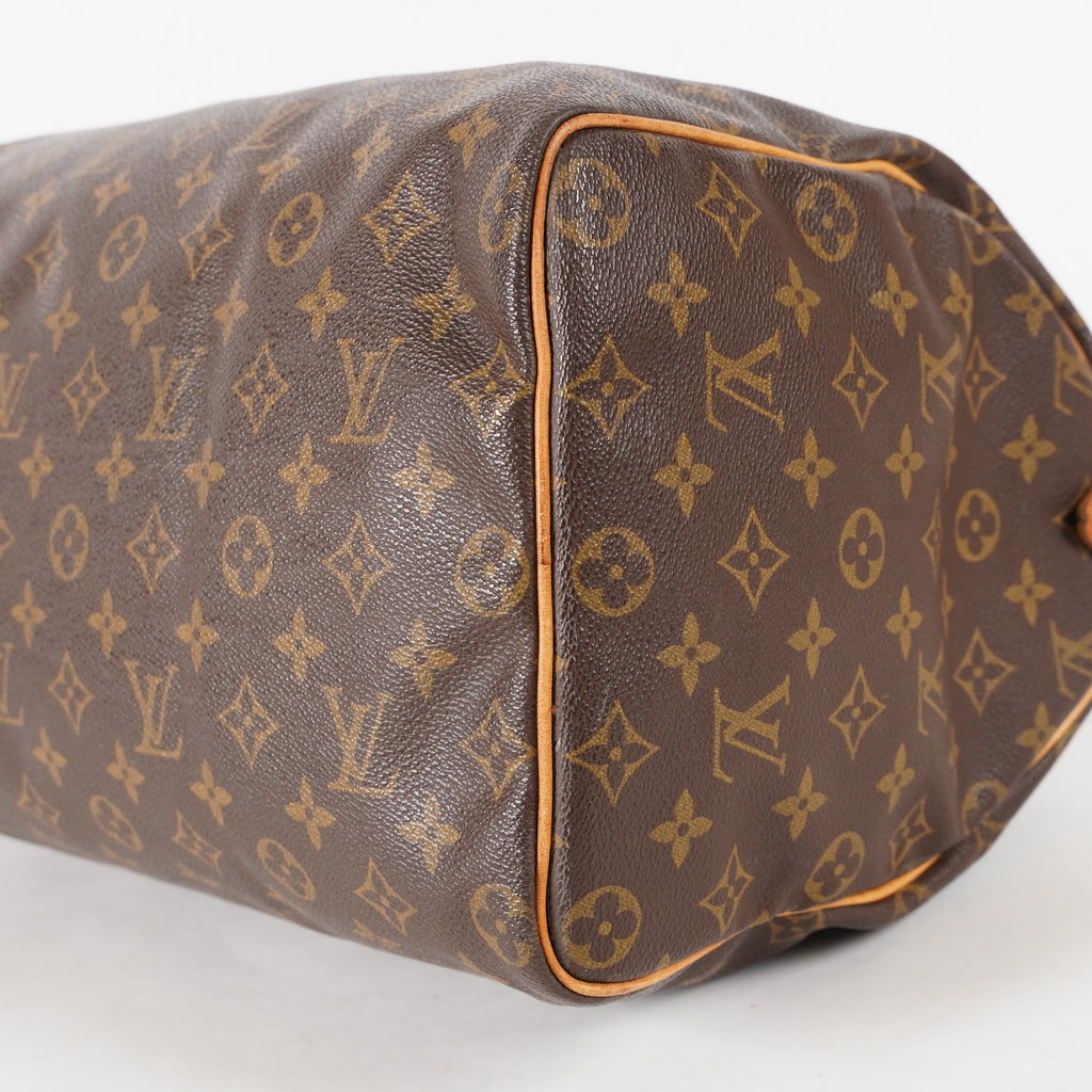 Authentic Louis Vuitton Monogram Speedy 40 Hand Boston Bag M41522 03E476380011