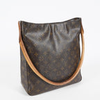 Louis Vuitton Monogram Looping GM Shoulder Bag M51145 Vintage Brown 07E033300010