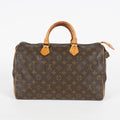 Louis Vuitton Speedy 35 Monogram Canvas Handbag Boston Bag M41524 08M034078821
