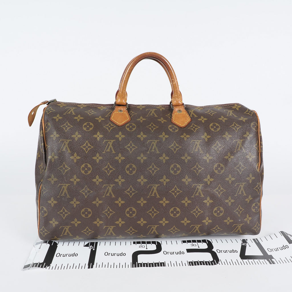 Authentic Louis Vuitton Monogram Speedy 40 Hand Boston Bag M41522 04A344576024