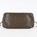 Louis Vuitton Neverfull GM M40157 Monogram Brown Canvas Tote Bag 08E274180010