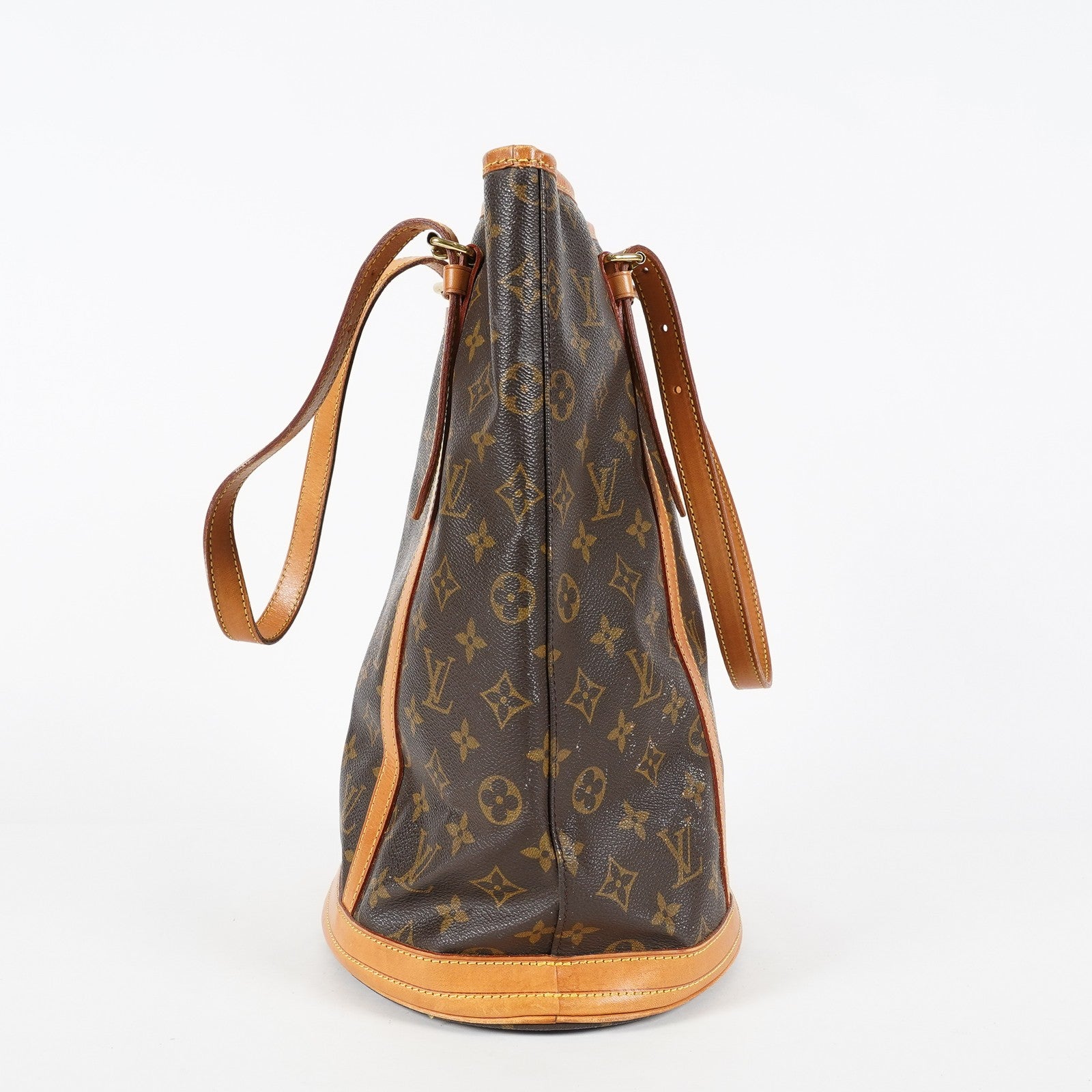 Louis Vuitton Vintage Bucket GM Monogram Brown Shoulder Bag M42236 07E182860017