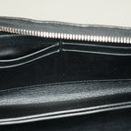Louis Vuitton Monogram Mahina Zippy Zip-Around Wallet Noir M61867 03T093500009