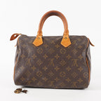 Authentic Louis Vuitton Monogram Speedy 25 M41528 Handbag vintage 02E037370018