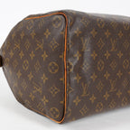 Louis Vuitton Speedy 35 M41522 Monogram Canvas Brown Handbag Used 08A274576003