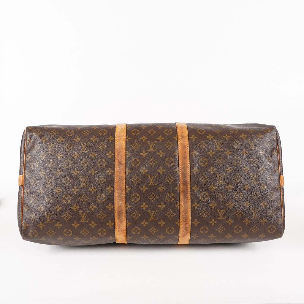 LOUIS VUITTON Monogram Keepall 60 Boston Bag LV Auth M41422 06E104620013