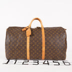 LOUIS VUITTON Monogram Keepall 60 Boston Bag LV Auth M41422 06E154730021