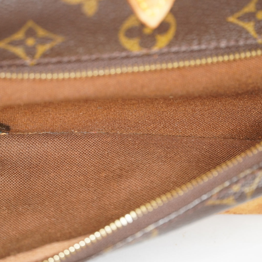 Louis Vuitton Montsouris MM Monogram Canvas Backpack Brown M51136 08E214070010