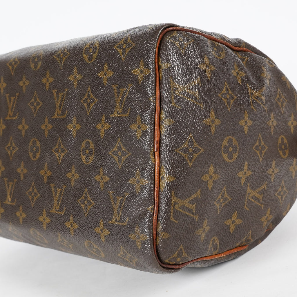 Louis Vuitton Speedy 30 M41526 Monogram Canvas Handbag Boston Bag 08A224347228