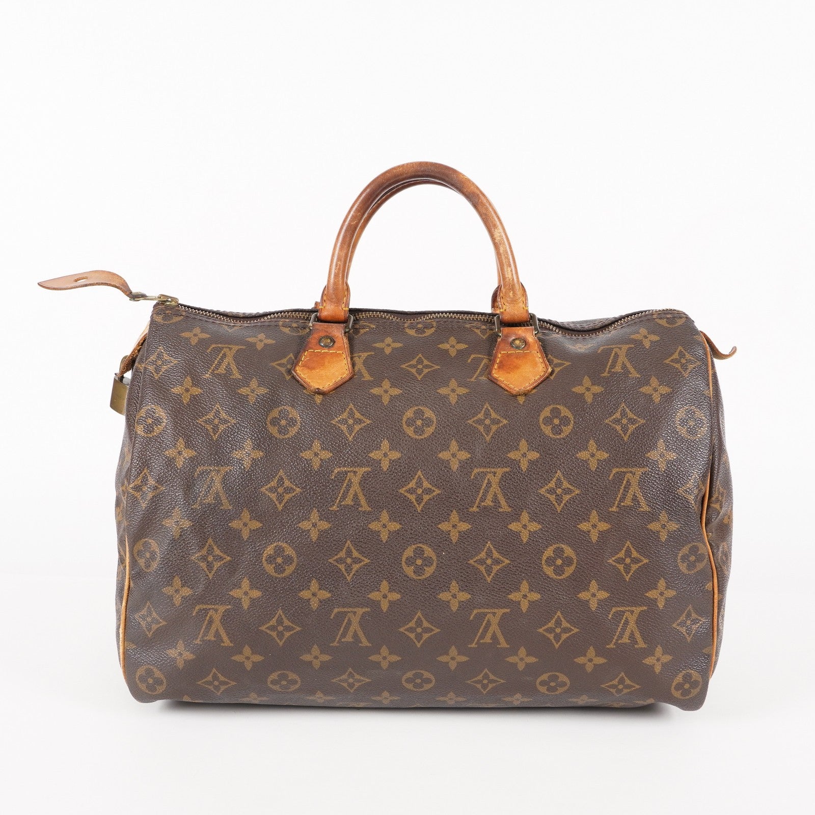 Authentic Louis Vuitton Monogram Speedy 35 Handbag vintage M41524 05E075940029