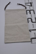 Hermes Dust Bag Storage Pouch Drawstring Beige Logo Authentic 26x37