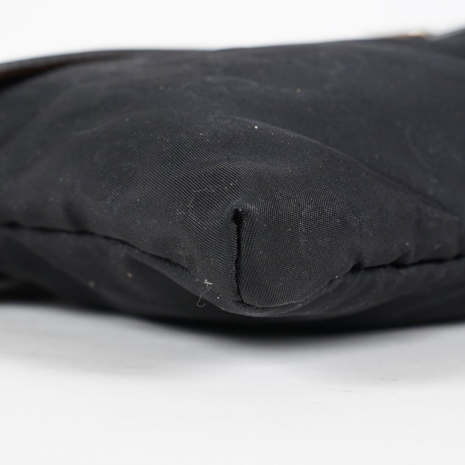 Gucci GG Canvas Sherry Line Belt Bag Waist Pouch 28cm Black Used 08E252200007