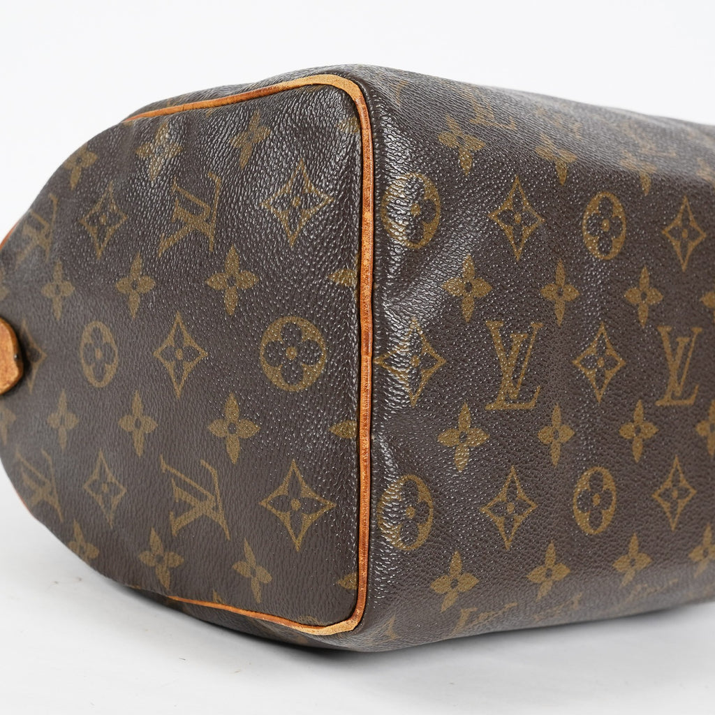 Louis Vuitton Speedy 25 M41528 Brown Monogram Canvas Used Handbag 08A226234803