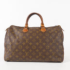 Authentic Louis Vuitton Monogram Speedy 35 M41524 Handbag VINTAGE 12E203960020