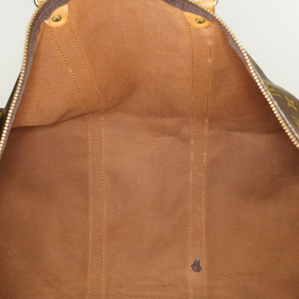 Louis Vuitton Keepall 55 Monogram Canvas Brown Duffle Bag M41424 08E073630002