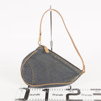 Christian Dior Trotter Blue Denim Mini Saddle Bag 02A115548405