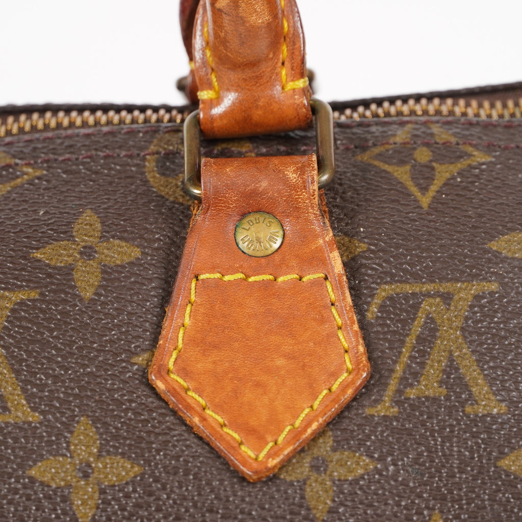 Authentic Louis Vuitton Monogram Speedy 25 Handbag vintage M41528 06E506234803