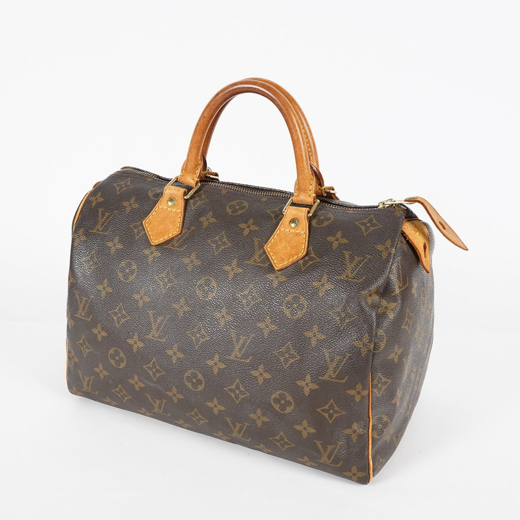 Louis Vuitton Speedy 30 Monogram Canvas Handbag Boston Bag M41526 08A206864023