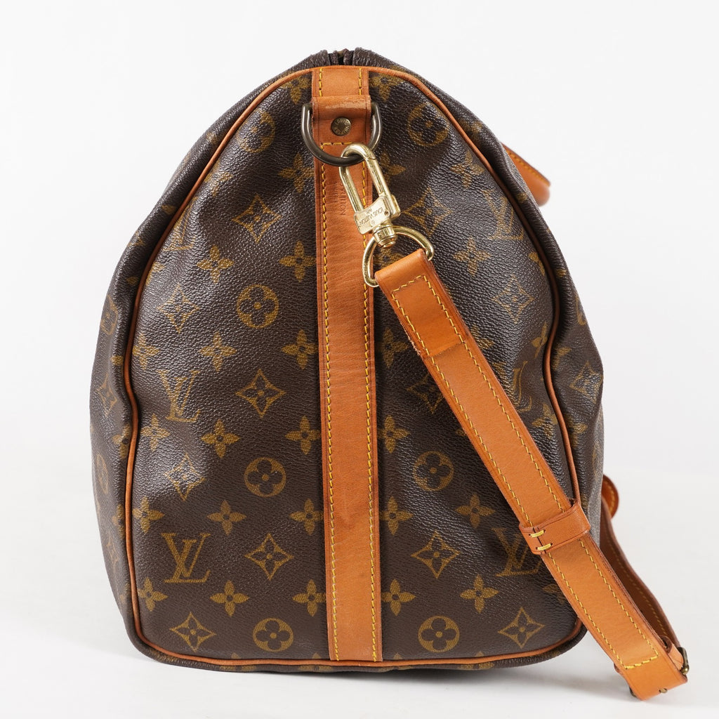 LOUIS VUITTON Monogram Keepall Bandouliere 50 M41416 Travel Bag 03E539790011