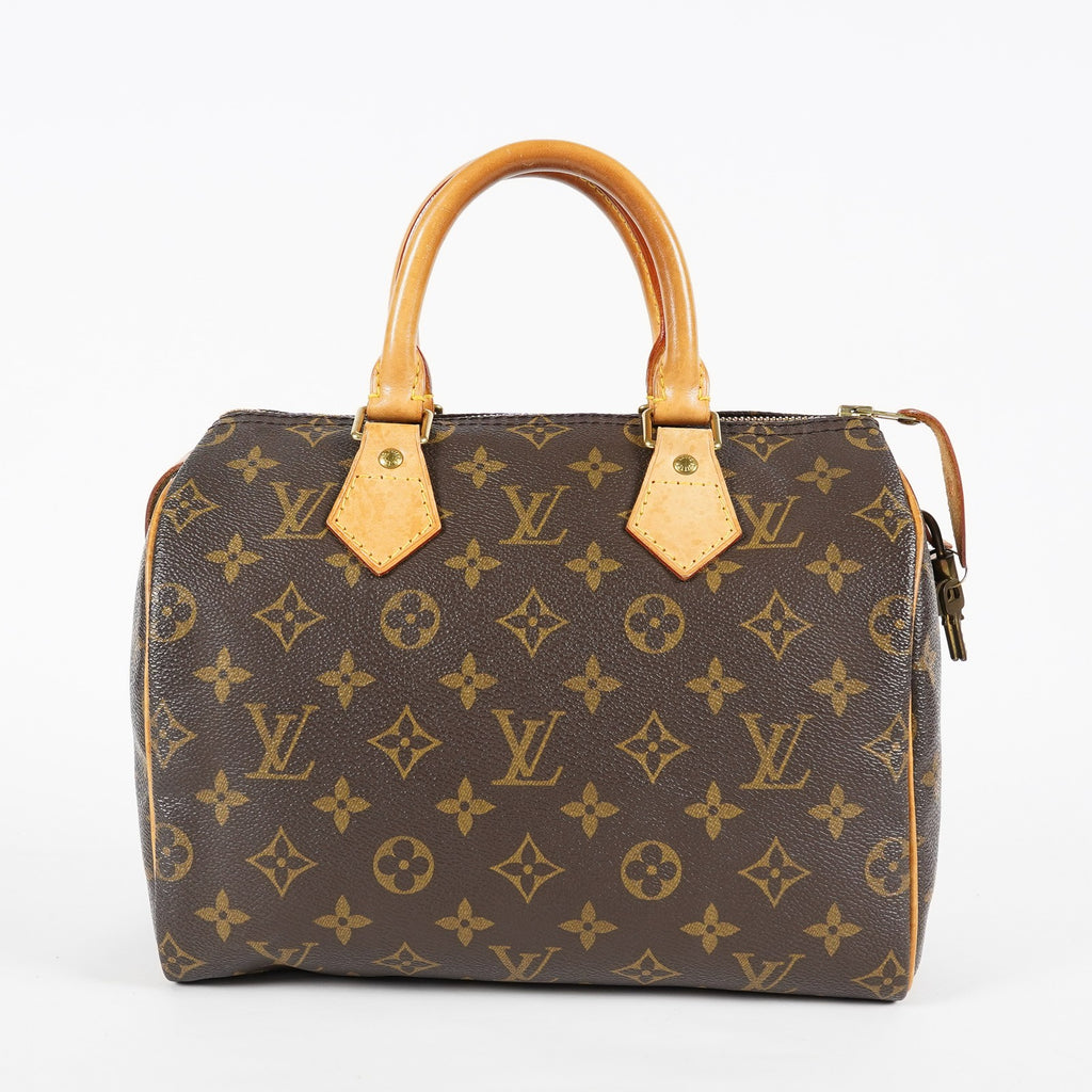 Louis Vuitton M41528 Monogram Speedy 25 Hand Bag Mini Boston Used 07E089570027