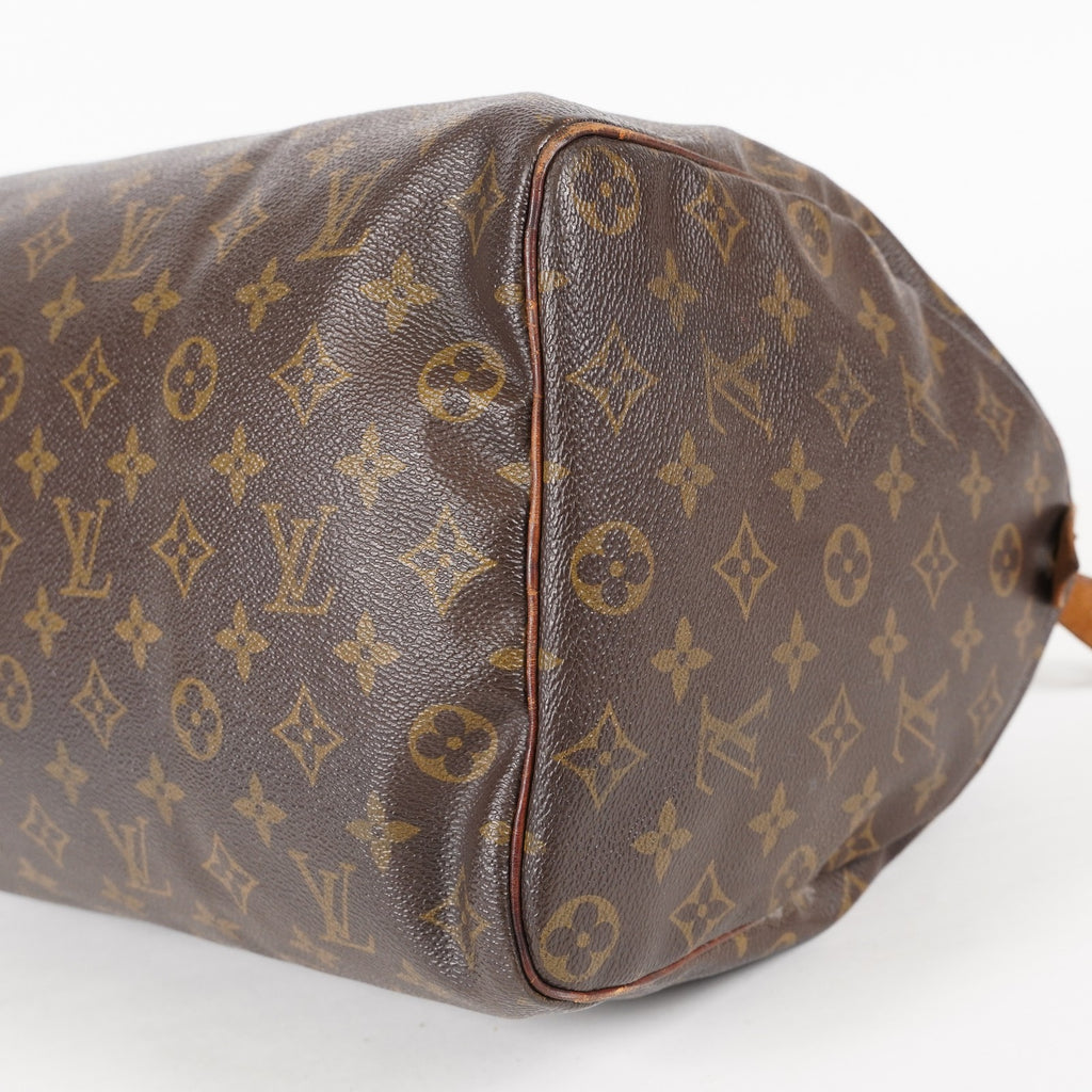 Authentic Louis Vuitton Monogram Speedy 35 M41524 Handbag used 06E125205210