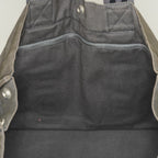 HERMES Fourre Tout GM Tote Bag Gray Canvas Handbag Unisex 08E34825010