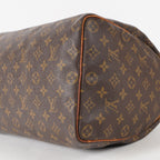 Authentic Louis Vuitton Monogram Speedy 40 M41522 Hand Boston Bag 03E125830011