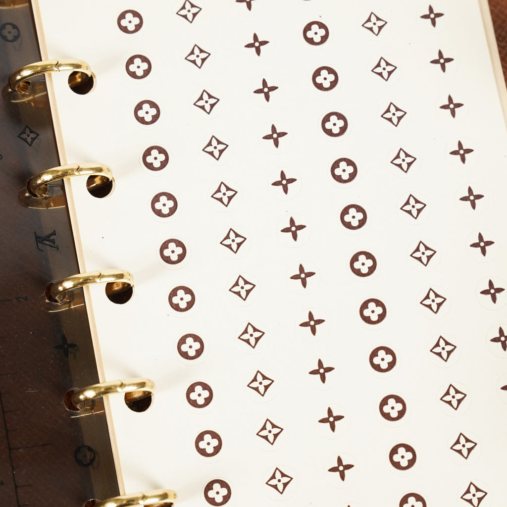 Louis Vuitton Monogram Agenda PM Notebook Cover R20005 Brown Used 08E21825007