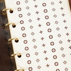 Louis Vuitton Monogram Agenda PM Notebook Cover R20005 Brown Used 08E21825007