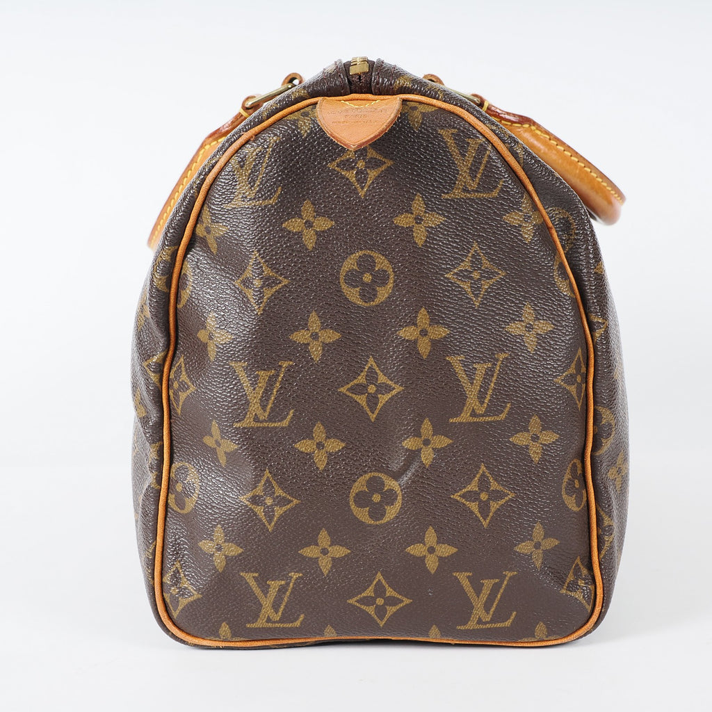 Authentic Louis Vuitton Monogram Speedy 30 M41526 Handbag vintage 03A488408427