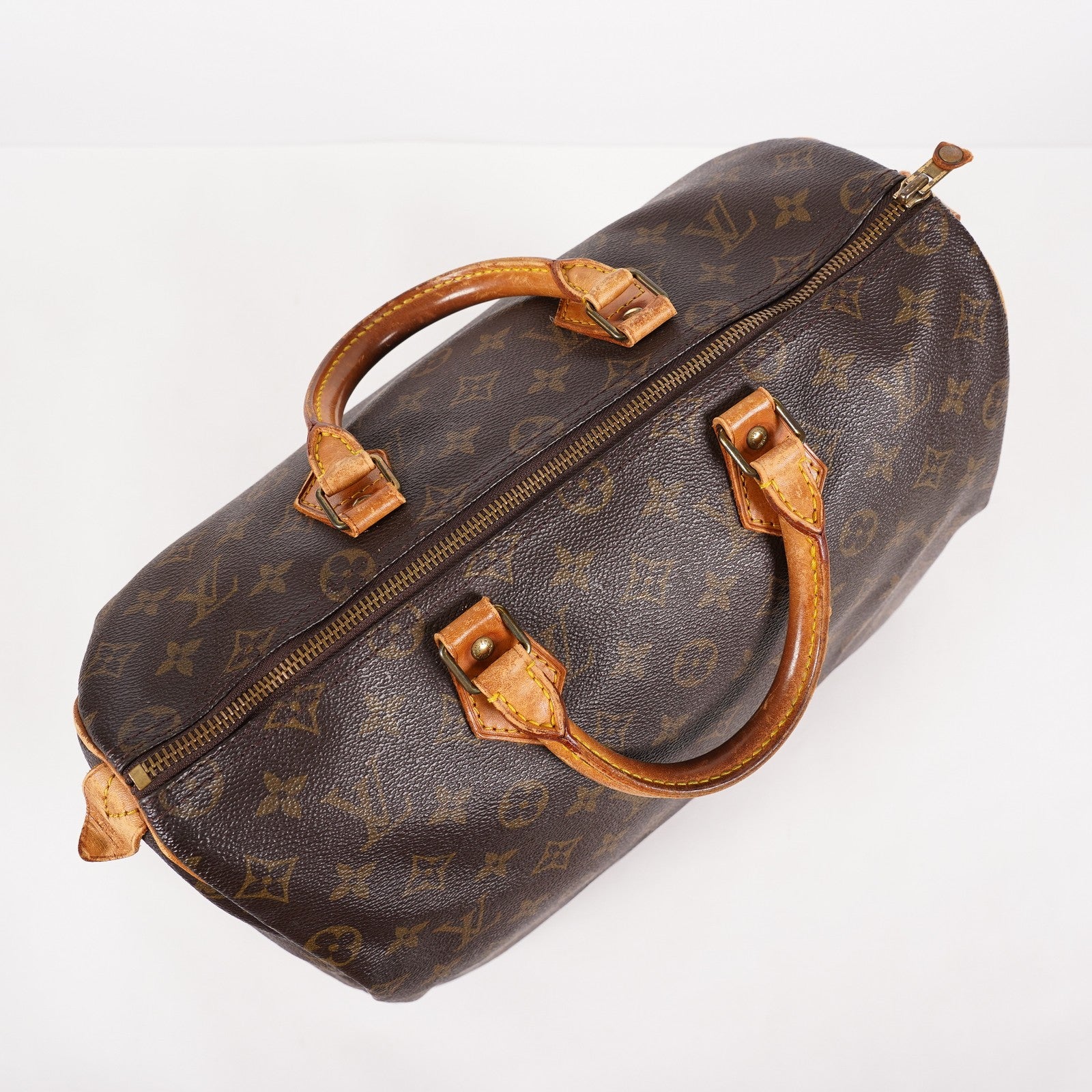 Authentic Louis Vuitton Monogram Speedy 35 Hand bag M41524 vintage 06E204180019