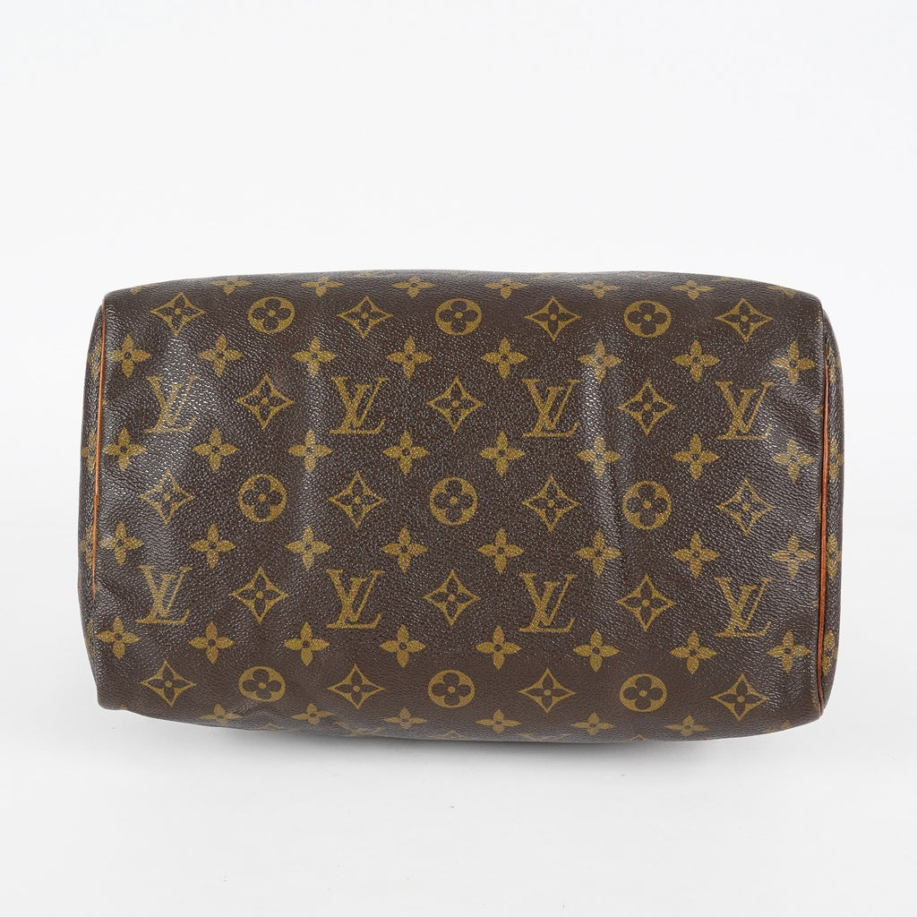 Louis Vuitton Speedy 30 M41526 Monogram Canvas Brown Handbag Used 07A296006031