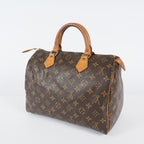 Authentic Louis Vuitton Monogram Speedy 30 M41526 Handbag vintage 04A126177607