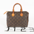 Authentic Louis Vuitton Monogram Speedy 25 Handbag vintage M41528 06E554804803
