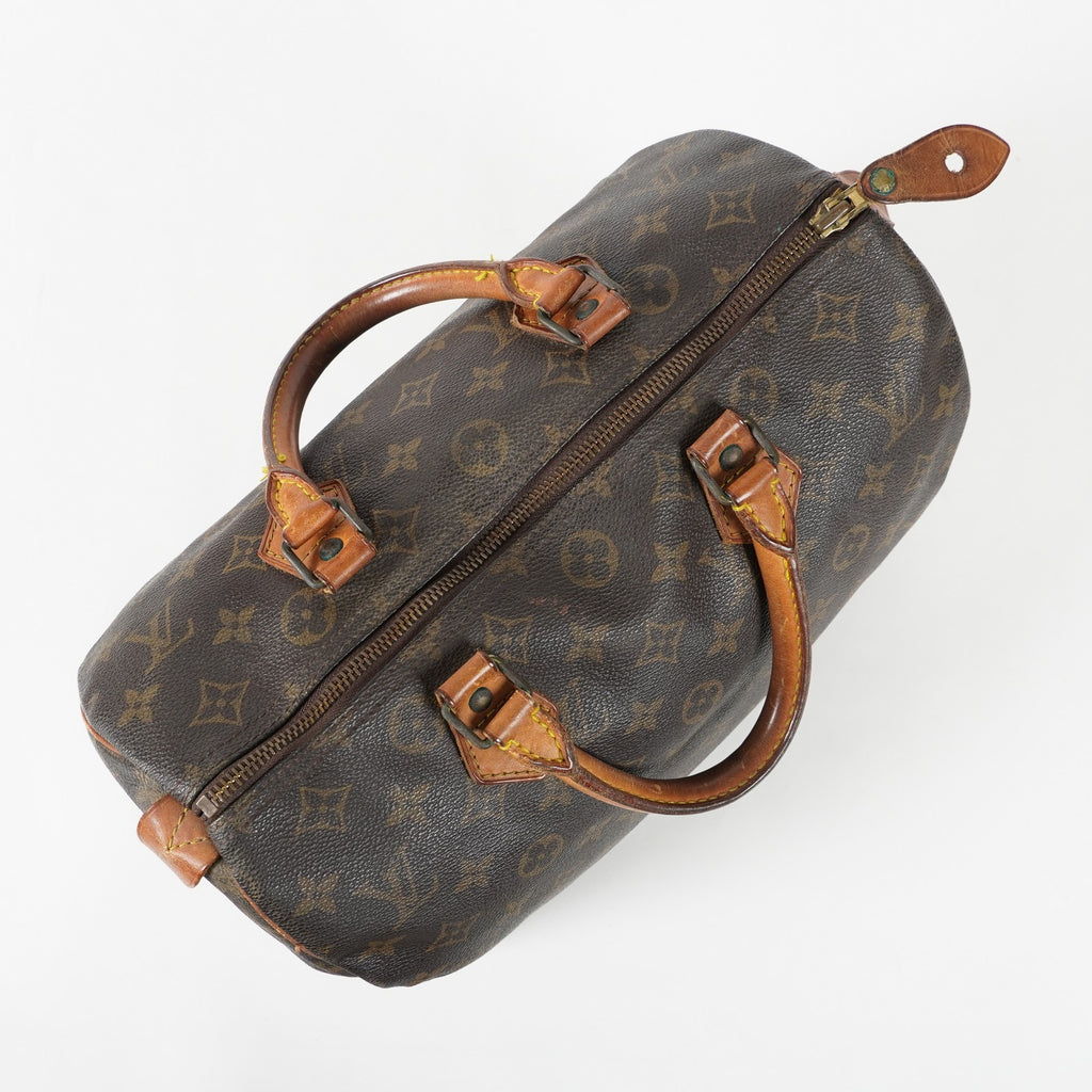 Authentic Louis Vuitton Monogram Speedy 30 M41526 Handbag vintage 03A226063227