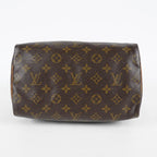 Louis Vuitton Speedy 25 M41528 Monogram Brown Boston Hand Bag Used 07E166270015
