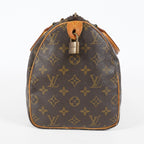 Louis Vuitton Speedy 30 M41526 Monogram Canvas Boston Hand Bag Used 07E064290007