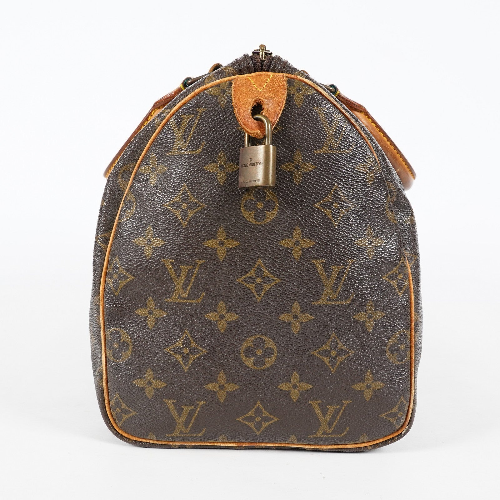 Louis Vuitton Speedy 30 M41526 Monogram Canvas Boston Hand Bag Used 07E064290007