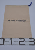 Louis Vuitton Dust Bag Storage Pouch Drawstring Beige Logo Authentic 28x47