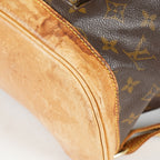 Louis Vuitton Montsouris GM M51135 Monogram Canvas Brown Backpack 09M434192108